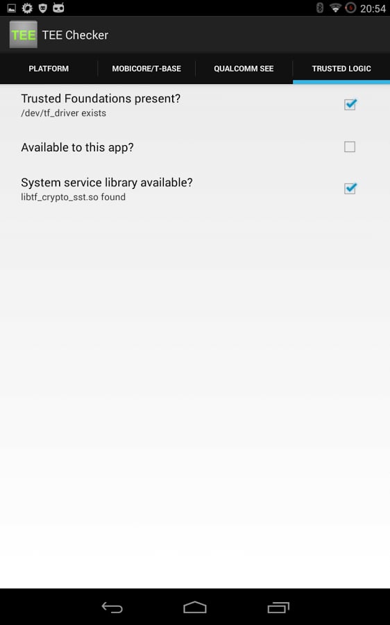 TEE Checker截图3
