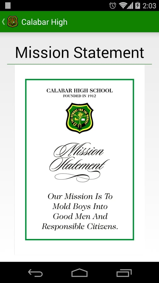 Calabar High School截图1