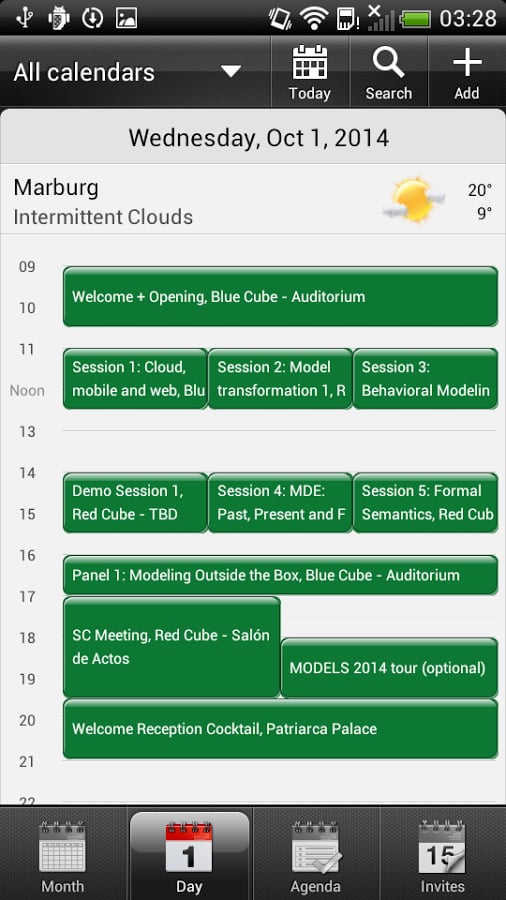 MoDELS 2014: Conference ...截图6