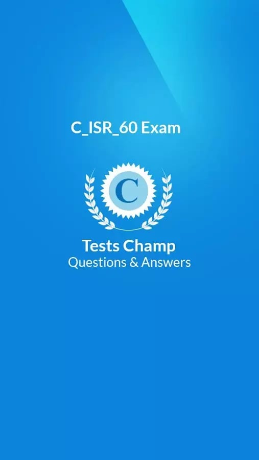 C_ISR_60 Exam Demo截图1