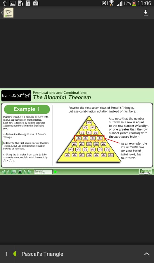 Binomial Theorem Tutoria...截图1