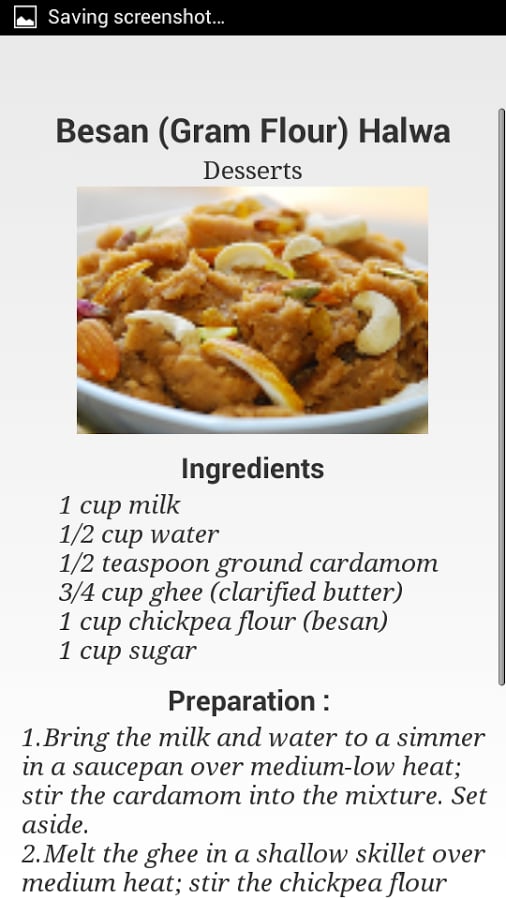 Indian Recipe截图8