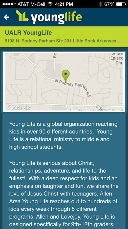 Young Life UALR截图1