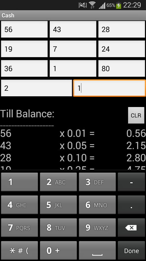 Cashier Till Balancing截图7