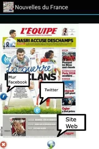 Nouvelles de France截图1