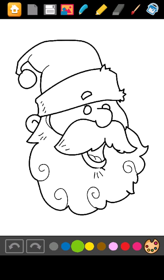 Santa Claus Coloring截图5