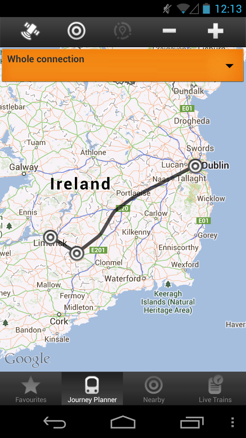 Iarnrod Eireann Irish Rail App截图5