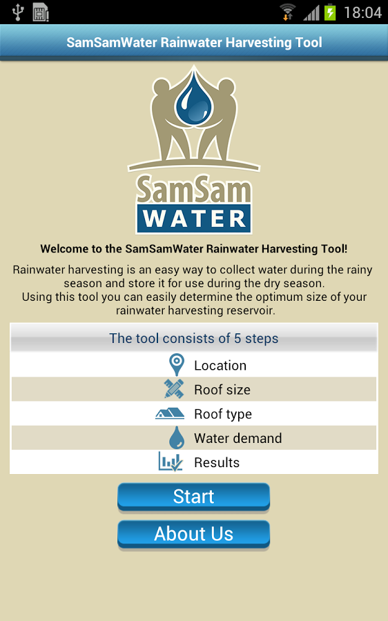 Rainwater Harvesting Tool截图1