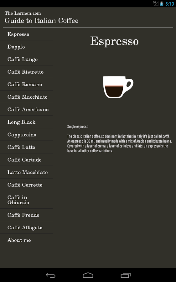 Guide to Italian Coffee截图1