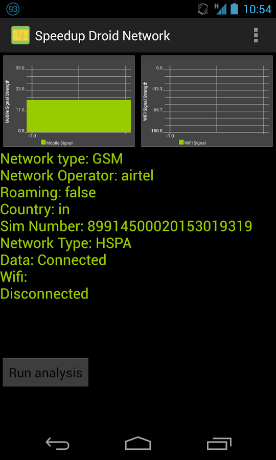 Speedup Droid Network截图2