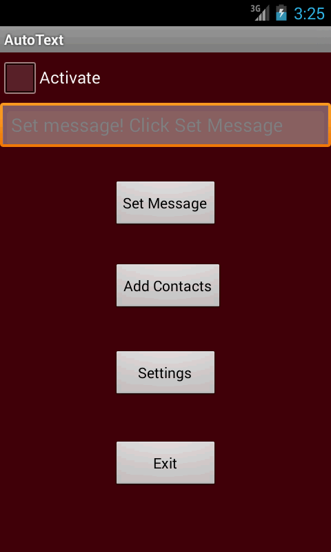 Auto Text Messenger截图2