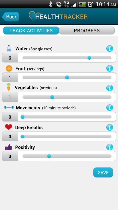 Health Risk Tracker截图2