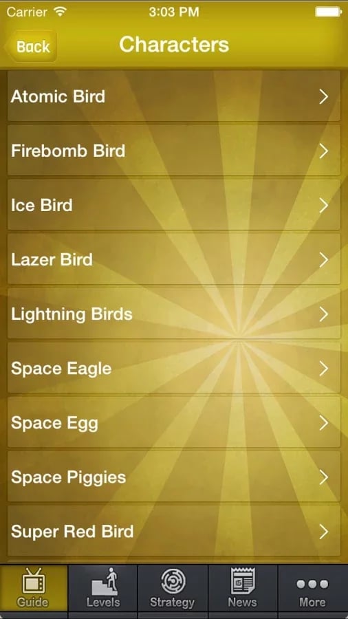 Guide for Angry Birds Sp...截图1