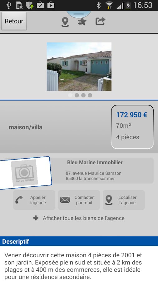 Bleu Marine Immobilier截图3