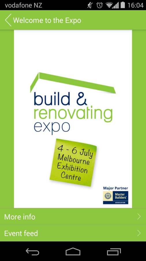 Build &amp; Renovating Expo ...截图1