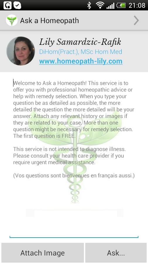 Ask a Homeopath截图2