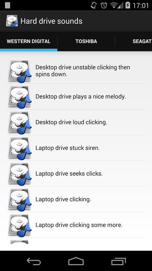 Hard drive sounds截图1