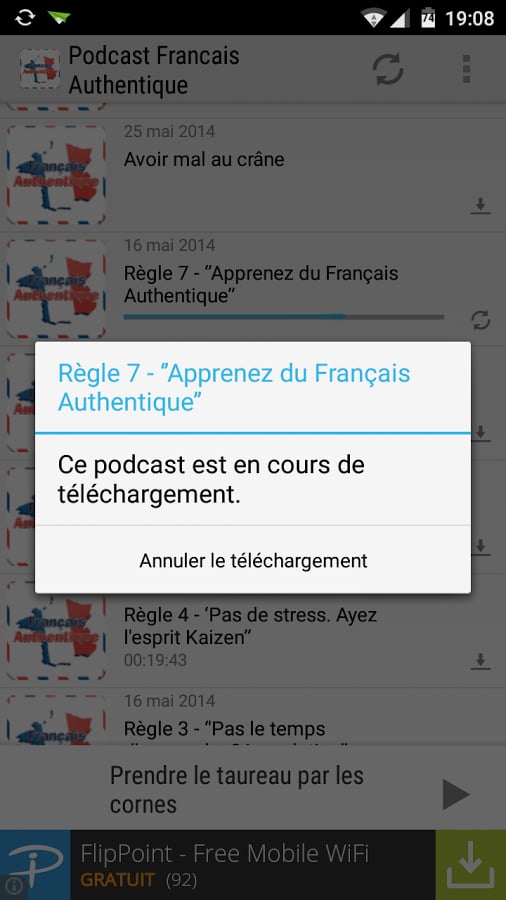 Podcast Francais Authent...截图2