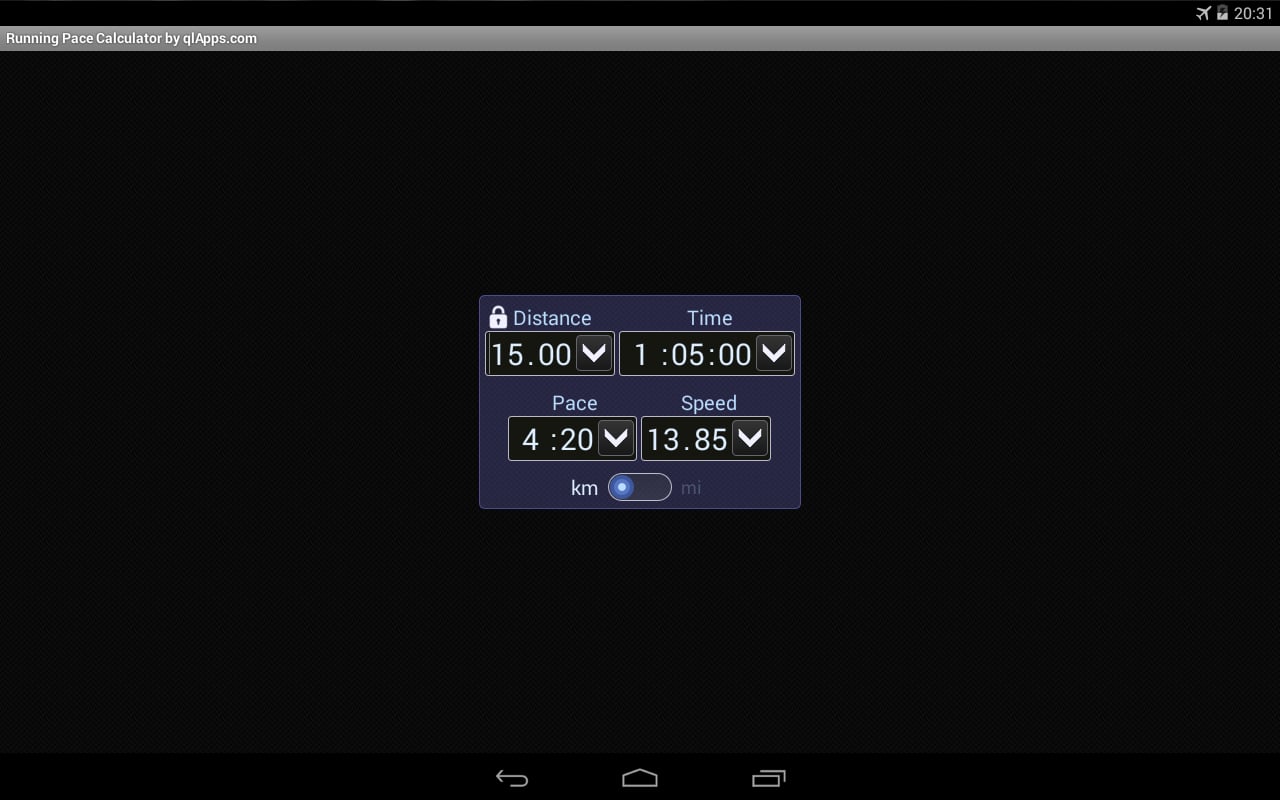 Running Pace Calculator截图11