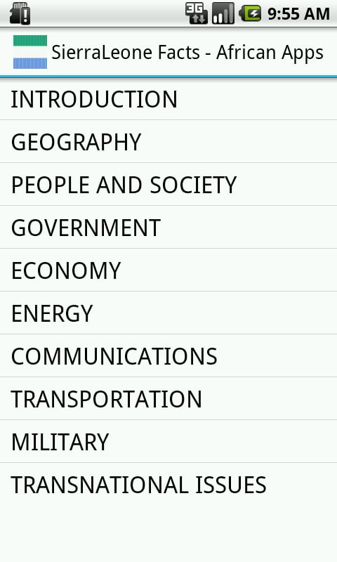 Sierra Leone Facts截图1