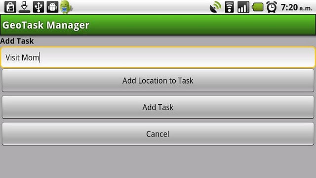 GeoTask Manager截图1