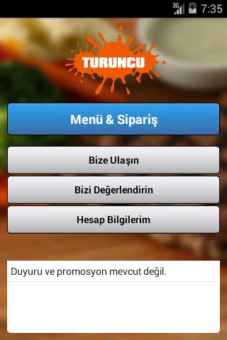 Turuncu Cafe截图3