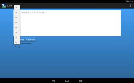 SumIt! Text Summarization截图4