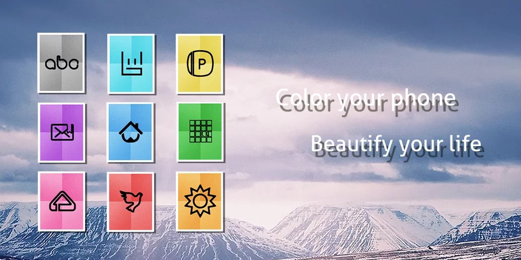 Bright And Colorful Icon...截图1