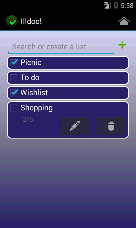 Illdoo List截图2