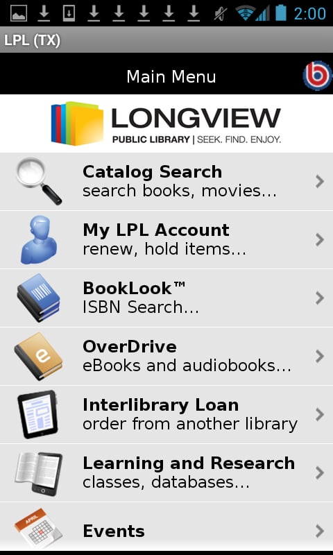 Longview Public Library ...截图3