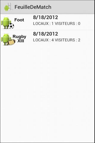 Feuille De Match截图3