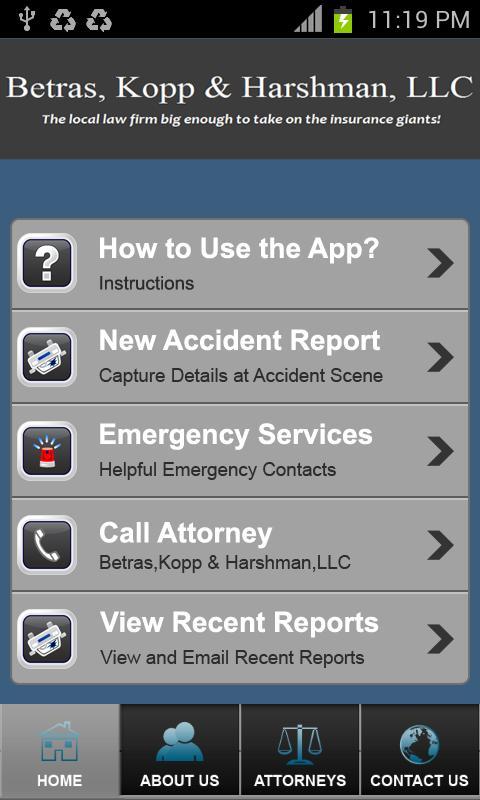 Betras Law Accident & DUI App截图2