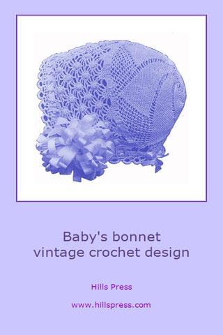 Baby bonnet crochet pattern截图1