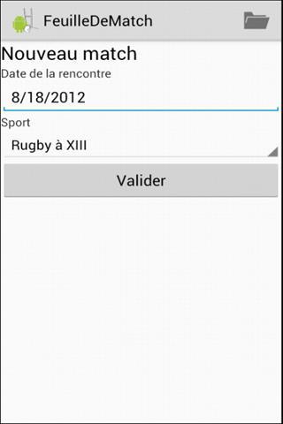 Feuille De Match截图4