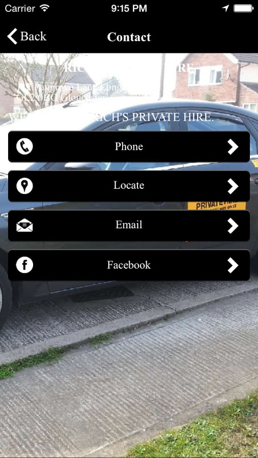 Rich's Private Hire截图2