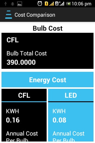 LED Energy Calculator截图2