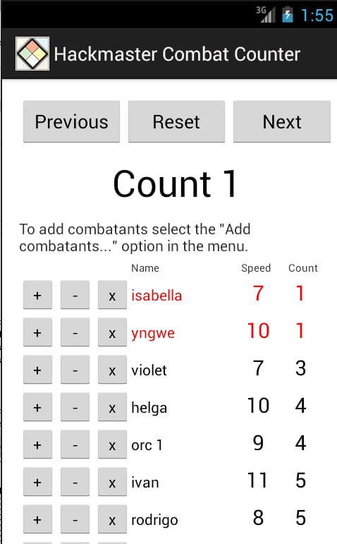 Hackmaster Combat Counte...截图5