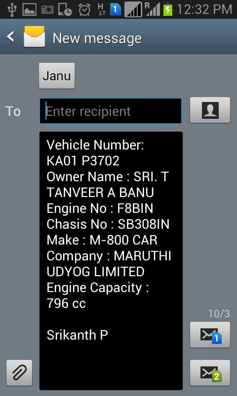 Bangalore Registered Veh...截图1