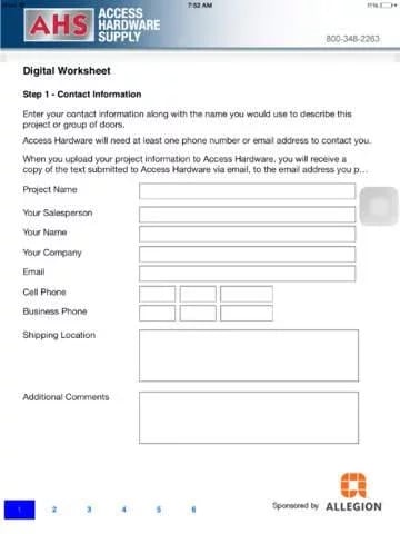 AHS Door Survey 1.0截图1