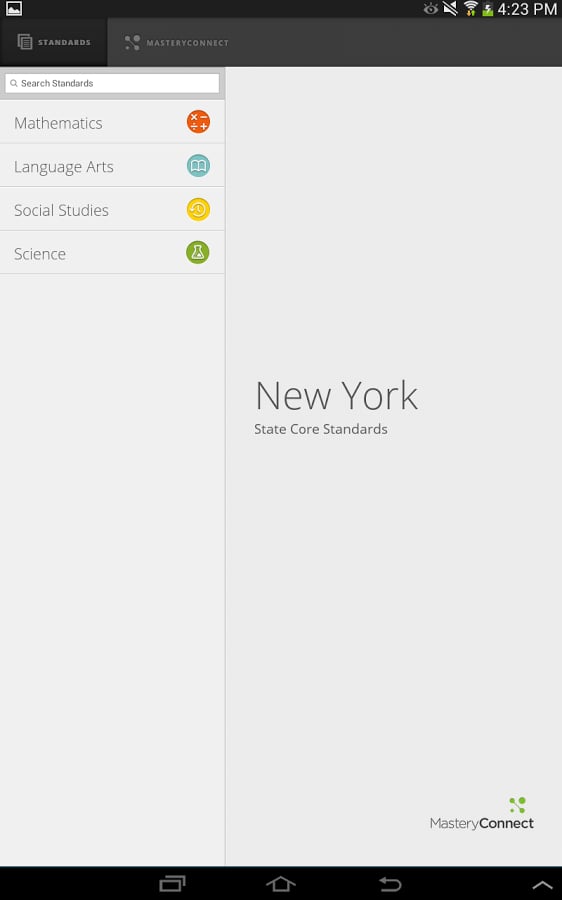 New York State Core Stan...截图8