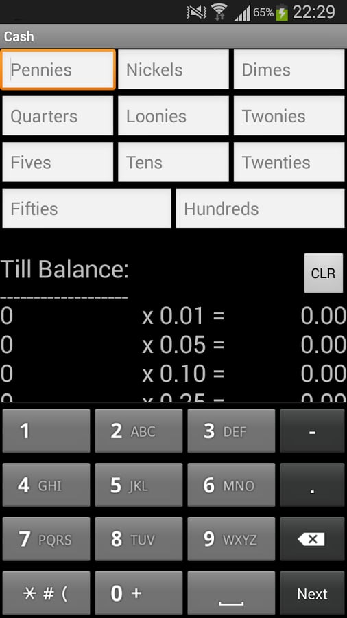 Cashier Till Balancing截图2