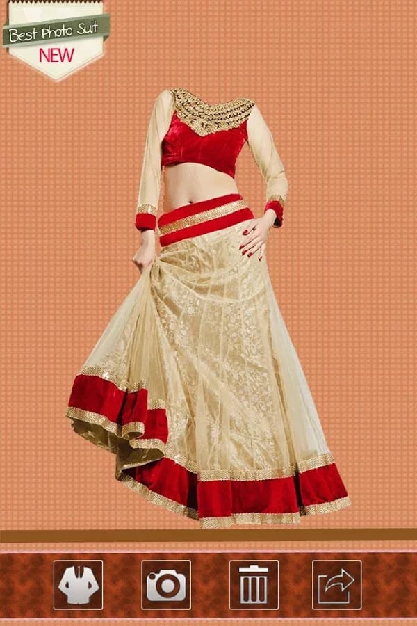 Woman Lehenga Choli Photo Suit截图5