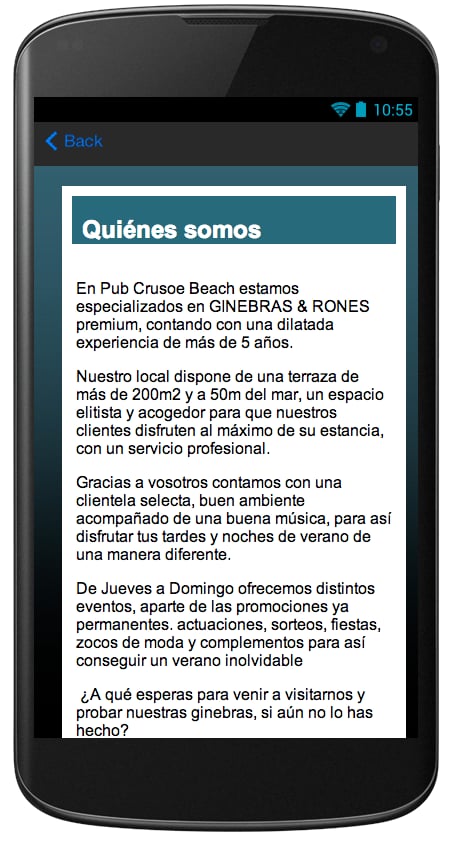 Pub Crusoe Beach截图2