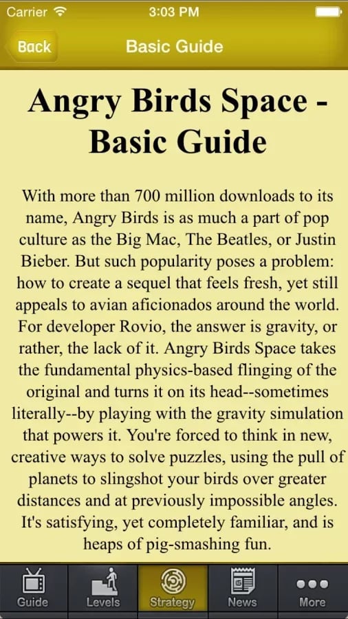 Guide for Angry Birds Sp...截图6