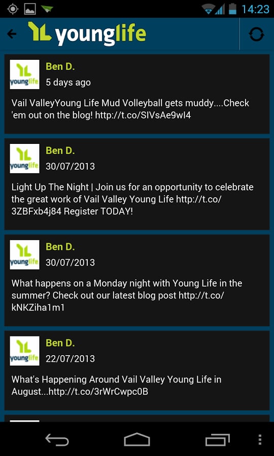 Vail Valley Young Life截图1