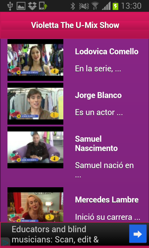 Violetta show en vivo截图2