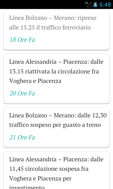 Treni Italia Notizie截图2