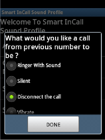 Sound profile (calls)截图2