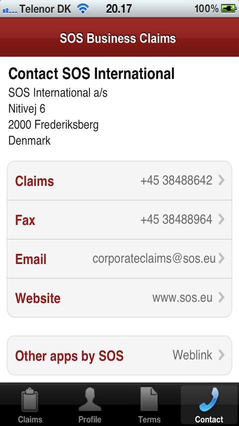 SOS Business Claims截图6