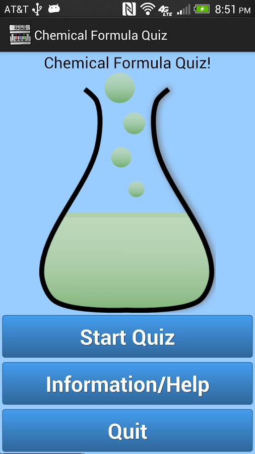 Chemical Formula Quiz截图1